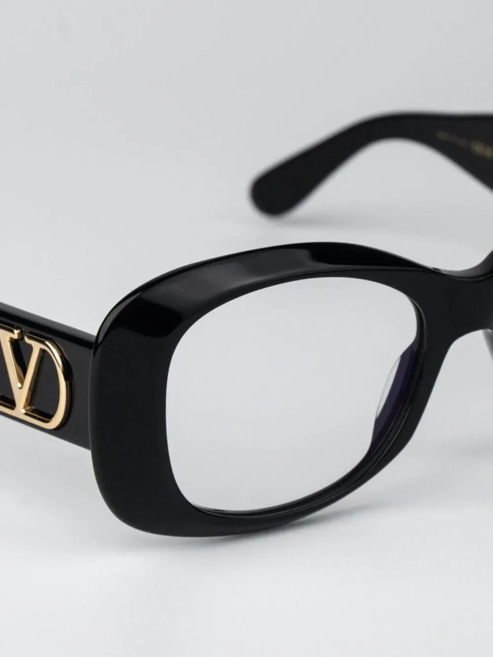 Valentino Women Eyeglasses Black Rectangle VLX-181 A